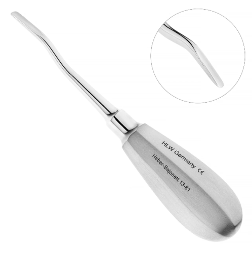 13-81 Элеватор 4,0мм байонет дистальный, HLW / Германия